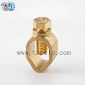 Buy cheap Gold Color Grounding Connector Wire Terminal Clip For Connecting And Fixing from wholesalers