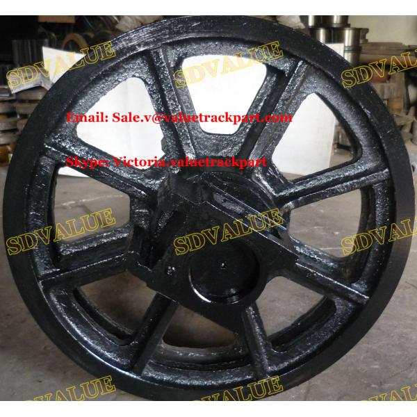 Quality HITACHI SUMITOMO Crawler Crane 6000SLX Front Idler Assy for sale