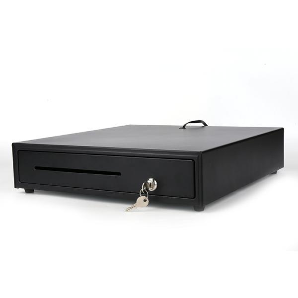 Quality Automatic D420mm 24V Rj11 POS Cash Drawer Steel Construction for sale