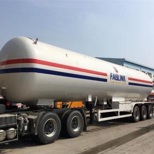 Buy cheap Powerful 3 Axles Lpg Tank Trailer , 30CBM To 65CBM Propane Semi -Trailer from wholesalers