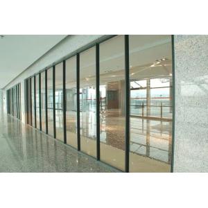 Buy cheap Personalized Indoor Glass Partition , Frameless Glass Wall Partition from wholesalers