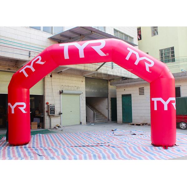 Buy cheap Nylon / Oxford Custom Inflatable Arch Double Stiching / Sewing Technique from wholesalers