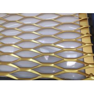 Hexagonal Hole Anodized Honeycomb Expanded Metal Mesh For Car Grille ISO9002