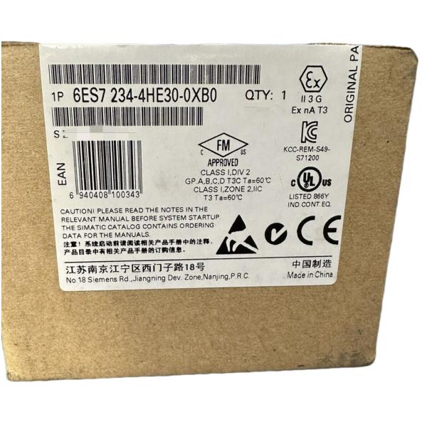 Buy cheap SIEMENS SIMATIC PLC S7-1200 6ES7234-4HE30-0XB0 SM 1234 4 x Analog Input / 2 x Analog Output from wholesalers