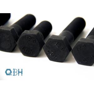 DIN 931 half thread Hexagon head hex bolts with shank class4.8 class 8.8 class