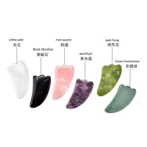 Buy cheap Face Lift Jade Gua Sha Stone from wholesalers