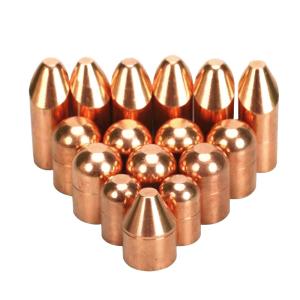 Buy cheap Weld Nut Electrode Copper Welding Caps Custom Spot Welding Tips from wholesalers