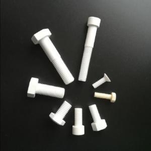 Buy cheap AL2O3 CERAMIC SCREWS HEXAGON HEAD PAN HEAD, FASTENING IN HARSH ENVIRONMENTS WHERE PLASTIC AND STEEL MATERIALS WOULD FAIL from wholesalers