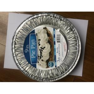 Buy cheap Silver Color Aluminum Foil Pans 7 Inch Round Foil Take Out Pan Custom Thickness from wholesalers