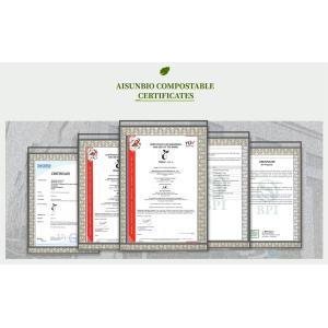 Buy cheap Bioplastic Eco Friendly Packaging Bags Home Compostable Bags ASTM6400 from wholesalers