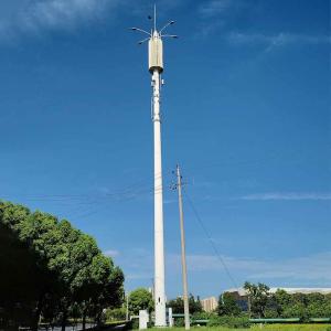 China Customized Radome Antenna Communication Pole Hot Dip Galvanized on sale