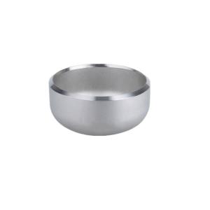 WP22 Alloy Steel Pipe Fittings Buttweld End Cap Sch40 ASME B16.9 Round Shape