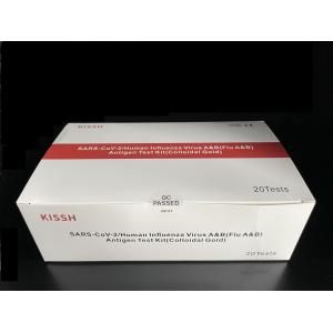 Buy cheap Flu A&B Antigen Test Kit Qualitative Detection from wholesalers