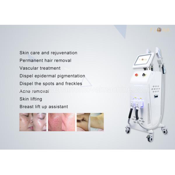 Quality Portable E Light OPT SHR Hair Removal Machine 950nm Painfree 2500W Power Supply for sale