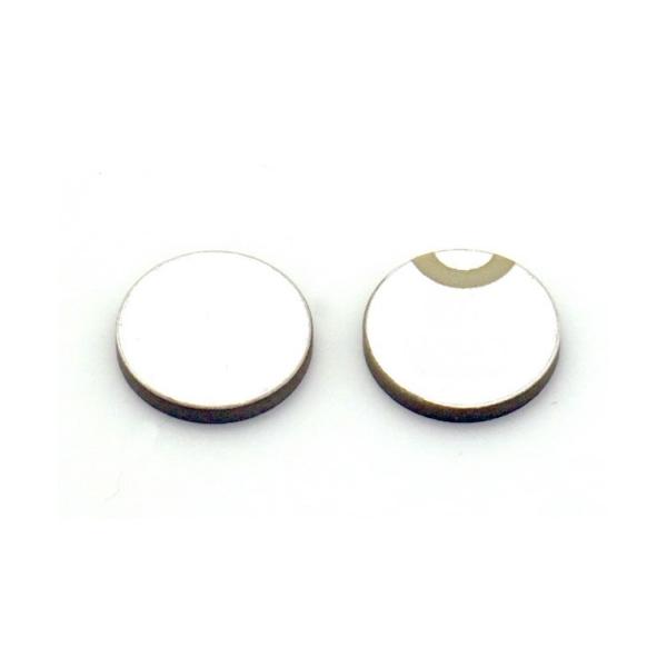 Quality Ultrasonic Piezo Ceramic Disc Transducer 1MHZ 15.5mm Diameter for sale