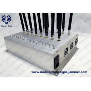 Buy cheap Multi-Band All Frequency 2G 3G 4G LTE 4G Wimax Phone Blocker WiFi GPS VHF UHF Signal Jammer from wholesalers