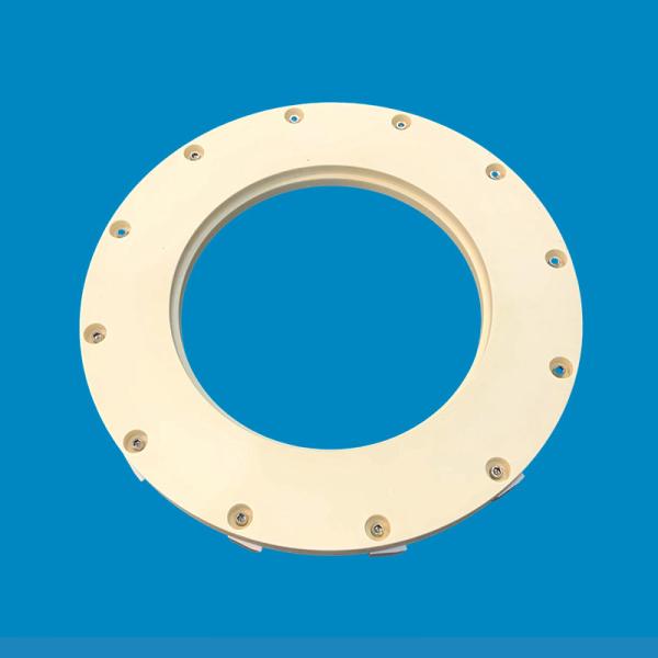 Quality Wear Resistant Al2O3 Alumina Based Ceramics Disc Oem In Bulk for sale