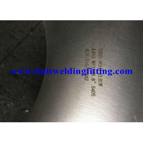 Stainless Steel Weld On Pipe Fittings High Ranking ASTM A304 WP304l 1/8"- 48" Size
