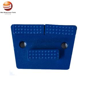 Buy cheap Trapezoid Three Segment Diamond Grinding Shoe With Line-Up Point from wholesalers