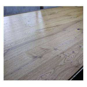 PEFC Certificated Oak Engineered Wood Flooring, Handscraped, Click, Oiled