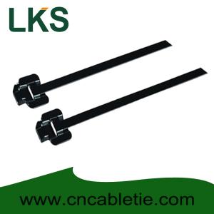 Buy cheap LKS-229M PPA Coated Releasable Stainless Steel Cable Ties from wholesalers