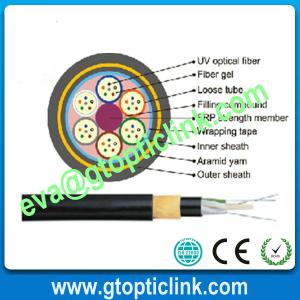 Buy cheap ADSS-AT-24B1-300 All Dielectric Self-Supporting Fiber Aerial Optical cable from wholesalers