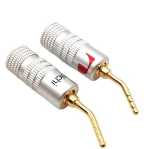Buy cheap Copper Male Pin Nakamichi Banana Plugs Multipurpose Gold Plated product