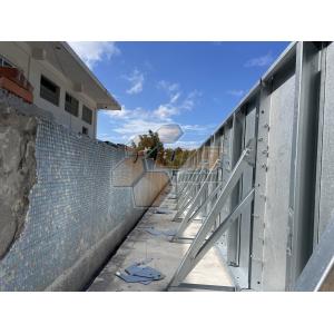 China Steel Leisure Swimming Pool 50x25x2M / 25x20x2M With Intelligent Control System on sale