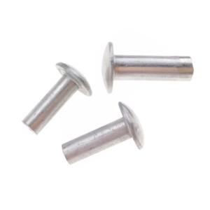 Buy cheap Aluminum Flat End Truss Head Rivets Solid Grade 5052 Fastener from wholesalers