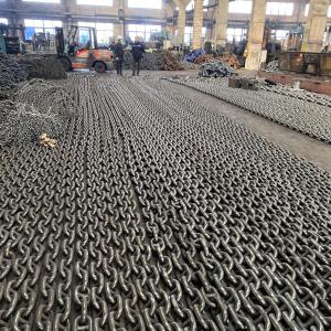 52mm Spray Paint Stud Link Marine Mooring Chain U1 U2 U3 Spray Paint