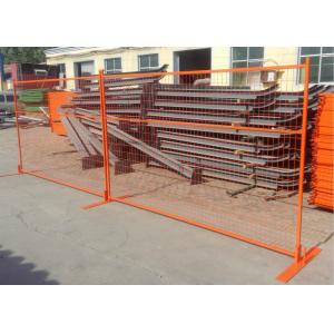 Buy cheap 6"X9.5" Powder Coating Temporary Site Security Fencing With Smooth Surface from wholesalers