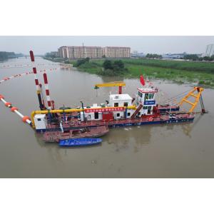 7.5Meter Wide Dredging Machine Boat With 5 Person Crew And 1.5Meter Cutter Head