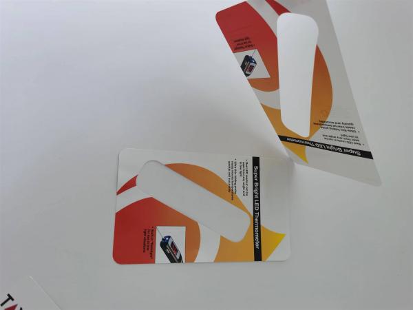 Buy cheap Die Cut Custom Blister Card Packaging Glossy Matt Surface Folding from wholesalers