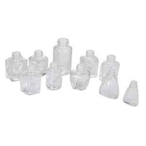 Screw Cap Fingernail Polish Containers 15ml Hot Stamping Surface Handling
