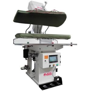 China Blazer Suit Vertical Duffle Coat Pressing Machine With Left Back Steam Heating System on sale