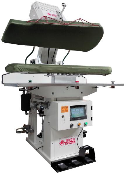 Buy cheap Blazer Suit Vertical Duffle Coat Pressing Machine With Left Back Steam Heating System from wholesalers