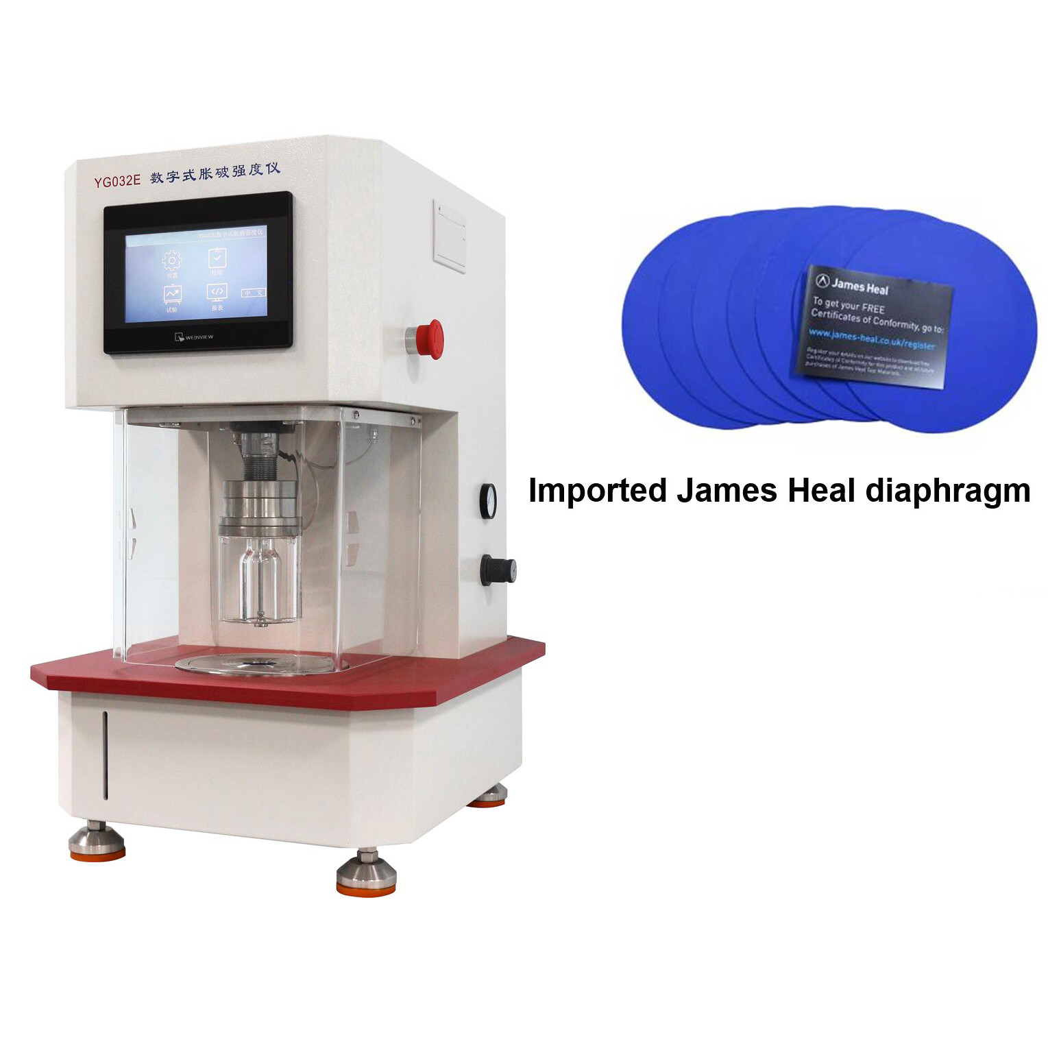 Buy cheap ASTM D3786 Diaphragm Bursting Strength Testing Machine Textile Fabric Bursting Tester from wholesalers