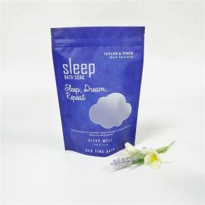 Buy cheap Ocean Sea salt Plastic Pouches Packaging Self Standing Resealable Custom Logo from wholesalers