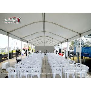 Buy cheap Plain White Sidewalls CFM Permanent Movable Party Tents from wholesalers