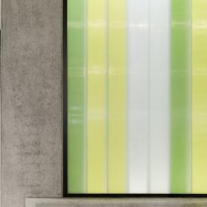 Buy cheap 6mm U Shape Tempered Clear Frosted Glass Curtain Facade With Interlining Drawings from wholesalers