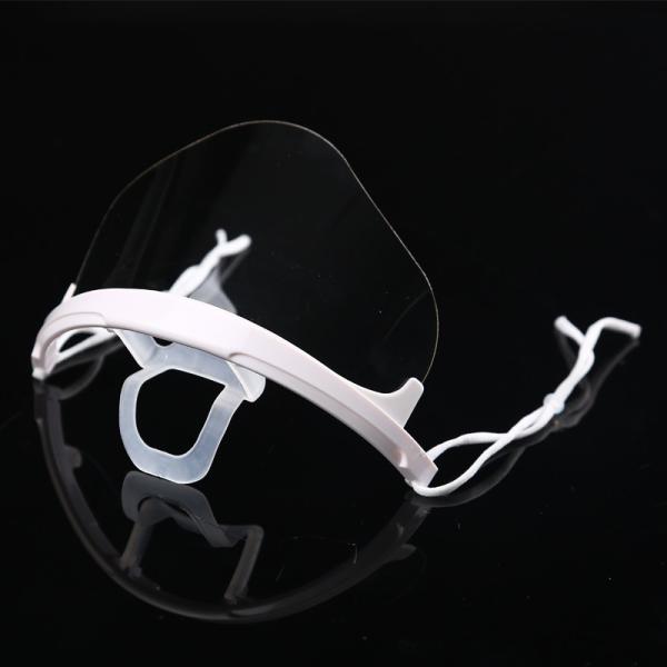Reusable Sanitary Transparent Plastic Mouth Cover