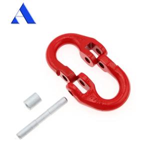 Buy cheap G80 12.5T Grade 80 Connecting Link Hammer Lock Chain Connector with Long-lasting Painting Finish from wholesalers