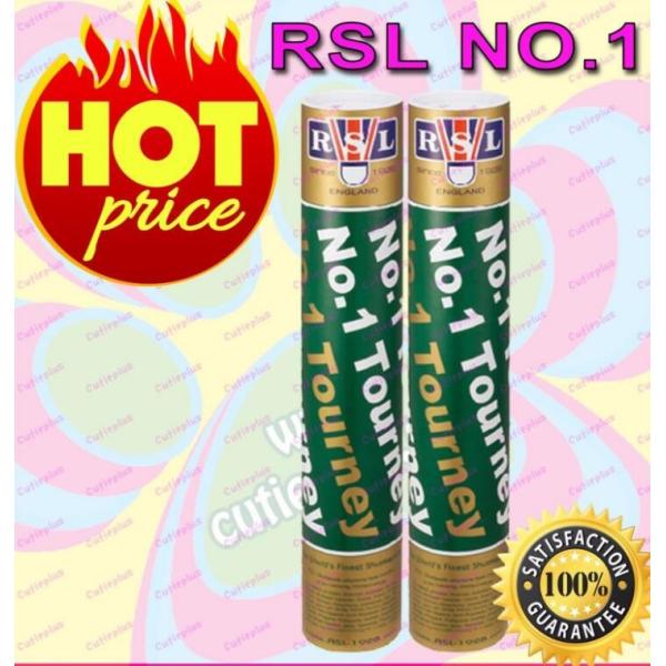 Buy cheap 【RSL NO. 1 TOURNEY】BADMINTON FEATHER SHUTTLECOCKS High Quality Genuine from wholesalers