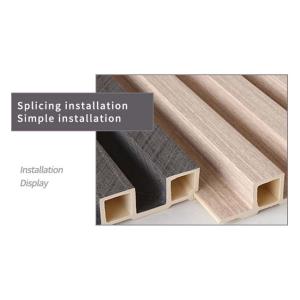 Wood Substitute WPC Louvered Fluted Wall Panels Elegant Versatile