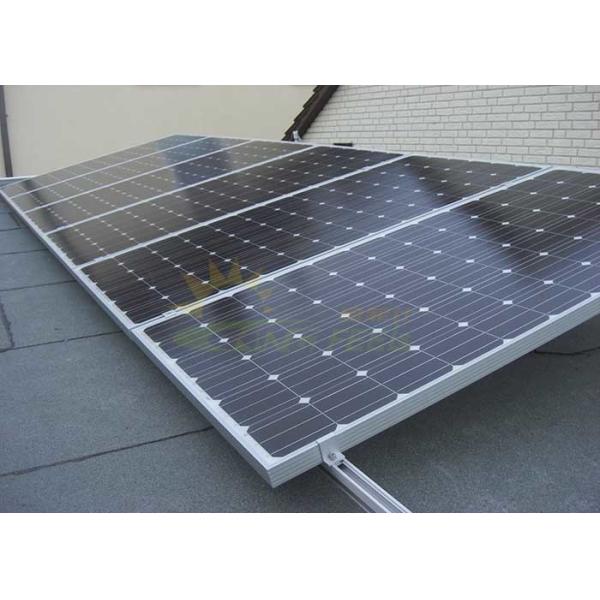 Quality Quickly Installed Rails Solar Panel Flat Roof Mounting Frame for sale
