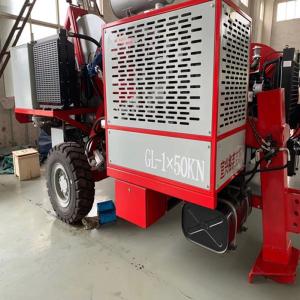 Buy cheap Overhead Transmission Line Cable Stringing Equipment  90KN and German Rexroth Operating Handle from wholesalers