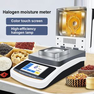 Buy cheap Moisture Analyzer 110g halogen moisture analyzer meter Halogen Lamp the Percentage of Moisture Centent/dry Residual from wholesalers