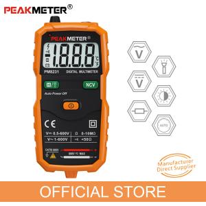 Buy cheap Durable Handheld Digital Multimeter NCV Frequency Backlight Temperature Transistor from wholesalers