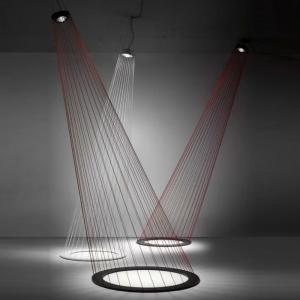 China Red Rope LED Floor Lamp Magic Art Decoration For Hotel Office Shop Lighting(WH-MI-377) on sale