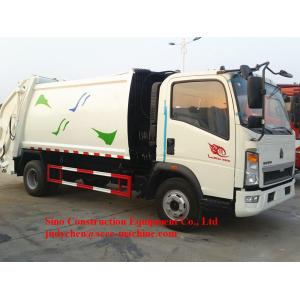 Hydraulic System Special Purpose Truck Howo 6m3 Compacted Compression Garbage